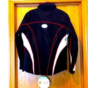 NEW Polaris Waterproof vented woven black ski snowmobile snowboard jacket coat